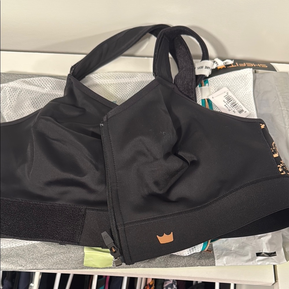 Black Women's SheFit sports bra